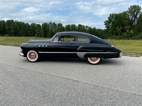 There is no grill, hood ornament or front bumper. . 1950 buick fastback for sale